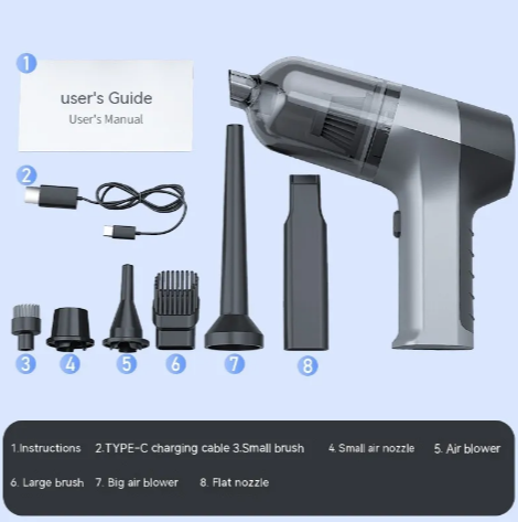 Wireless Handheld Car Vacuum Cleaner