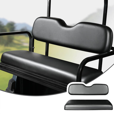 NOKINS Golf Cart Replacement SeatsUniversal Rear Cushions for Club Car EZGO Yamaha