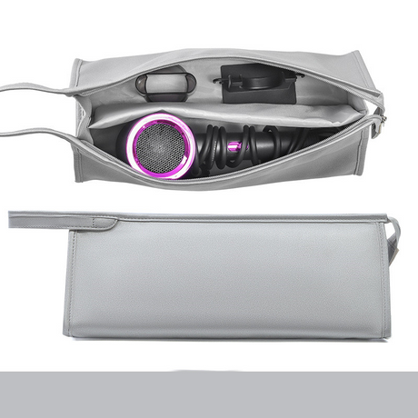 Travel Portable Hair Dryer Storage Bag – PU Organizer Case