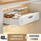 Pull-Out Storage Rack for Kitchen Drawer Organizer