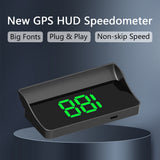 2023 V9 Car HUD Universal Display for KMH/MPH