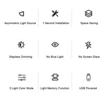 Asymmetric Office Eye Protection Screen Light