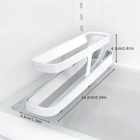1pc Plastic Egg Holder for Fridge Storage Organizer