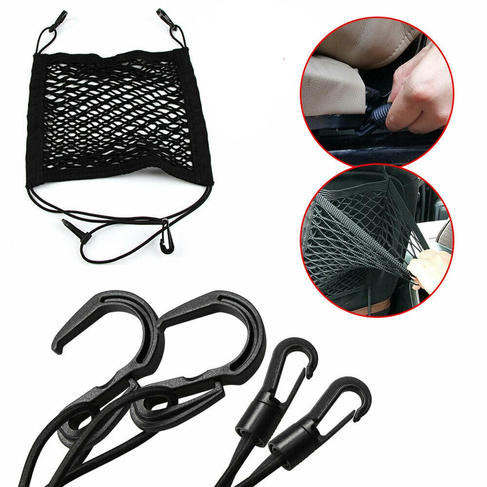 Mesh Car Seat Back Storage Bag for Tidy Cargo