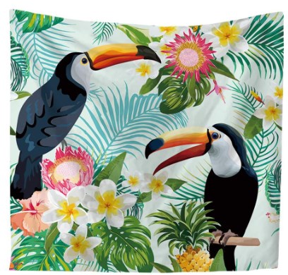 Home Decor Tapestry Wall Hanging, Tapestry Fabric