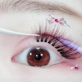 Caramel Brown YY Eyelash Extensions 0.05 Thickness