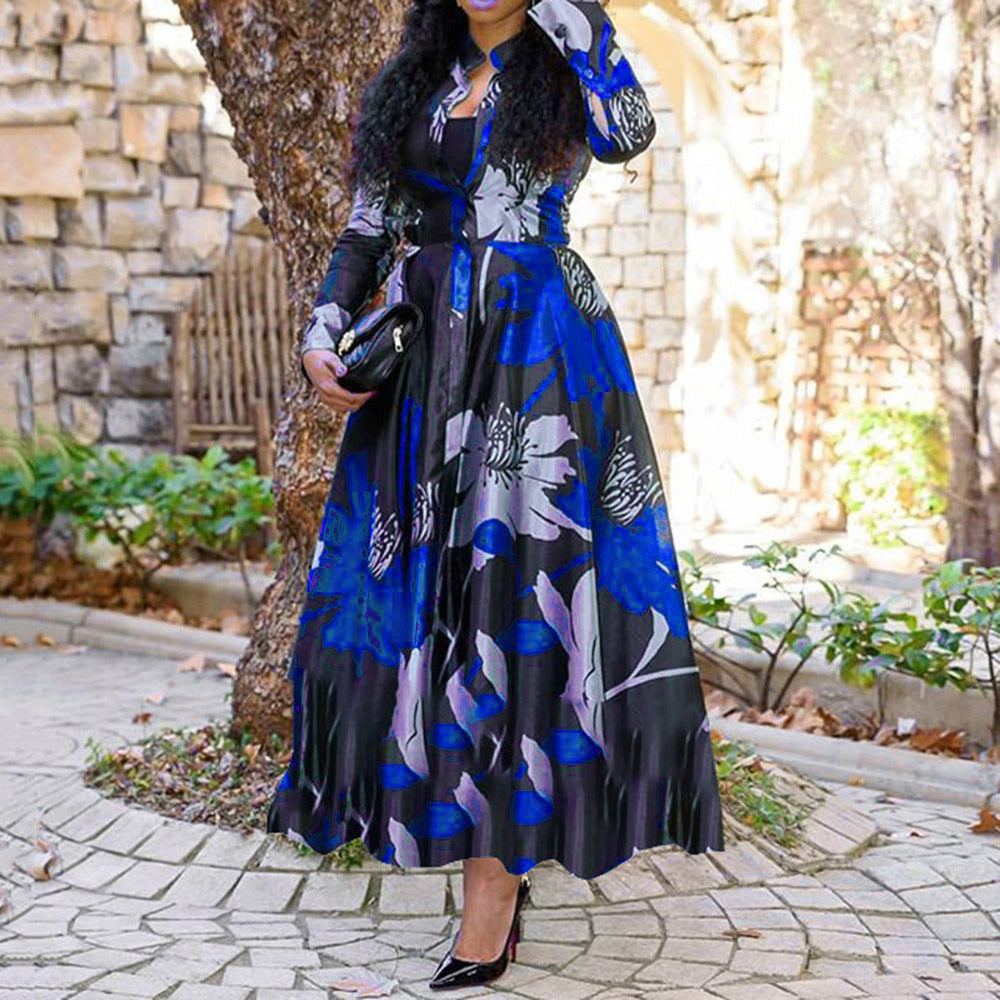 Velvet Midi Dress for Women - Chic Autumn Layering
