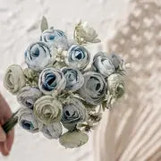 18pcs Artificial Rose Flowers for Home and Wedding Decor