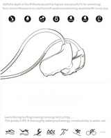 Swimming Headphones Wireless Audio Player Headset