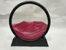 Sand Art with Round Moon Design for Home Decor