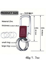 Metal Keychain, Creative Keychain, Fashion All-Match Car Keychain, Keychain for Car Key, Bag Key, Gift for Friends