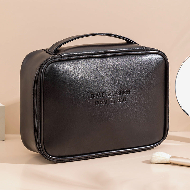 Waterproof PU Makeup Bag for Women - Toiletries Organizer