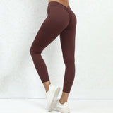 Peach Hip Fitness Yoga Pants for No Embarrassment