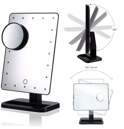 LED Makeup Mirror - Princess Beauty Magnifying Mirror