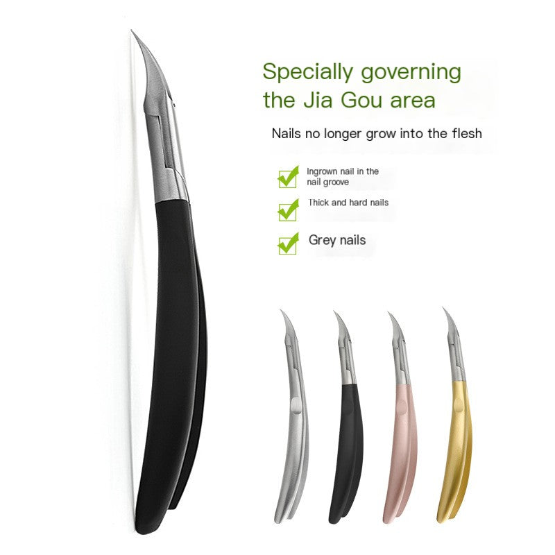 Stainless Steel Nail Care Set with Cuticle Nippers
