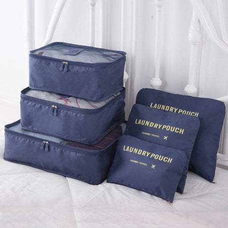 Fashionable Waterproof Travel Storage Cube Set of 6