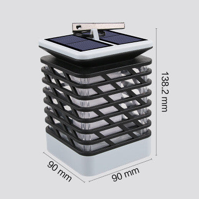 Solar Outdoor LED Waterproof Flame Effect Light