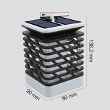 Solar Outdoor LED Waterproof Flame Effect Light