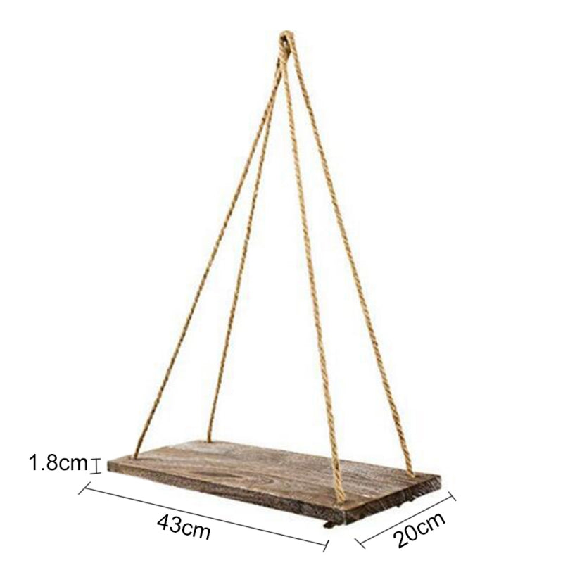 Wooden Partition Shelf for Storage and Display