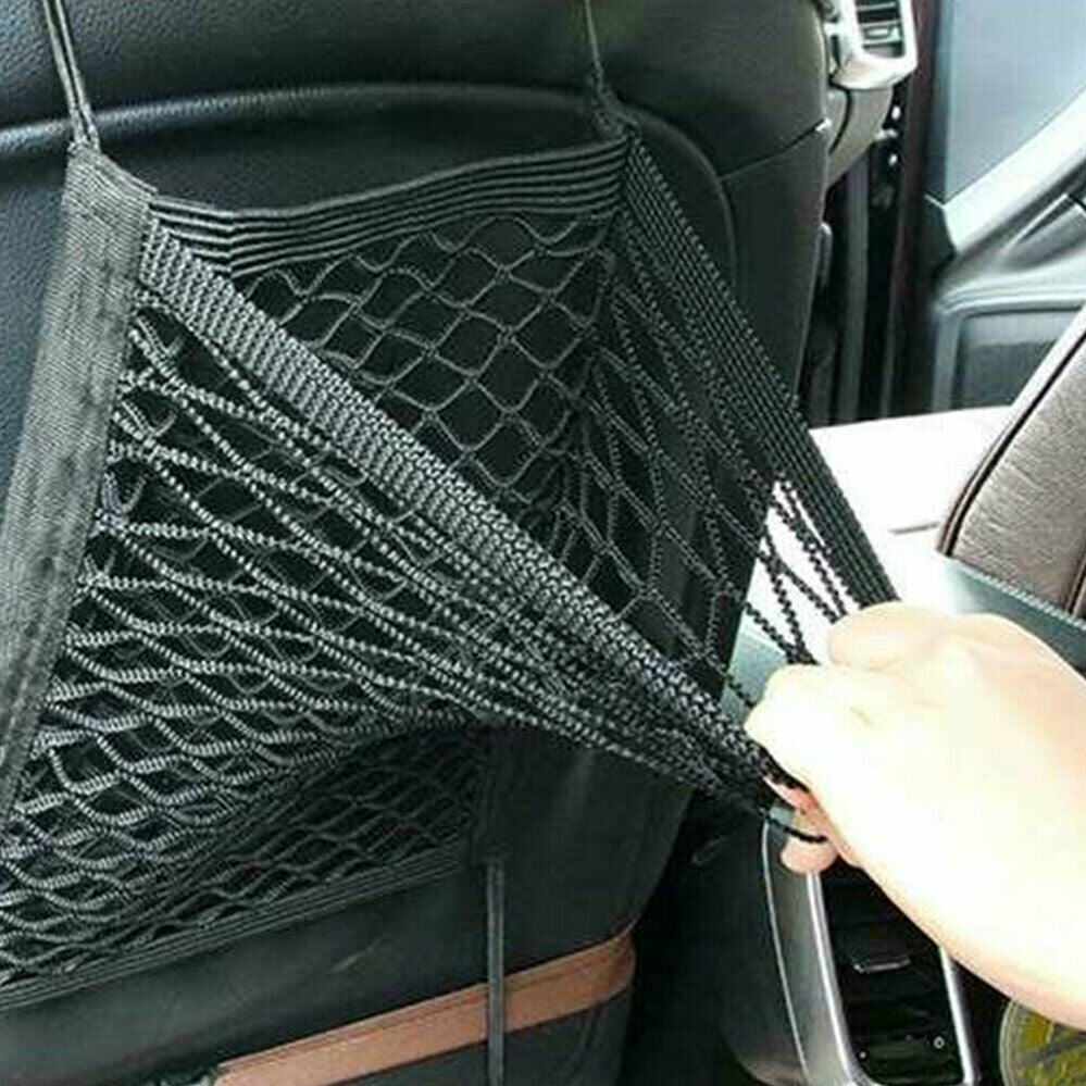 Mesh Car Seat Back Storage Bag for Tidy Cargo