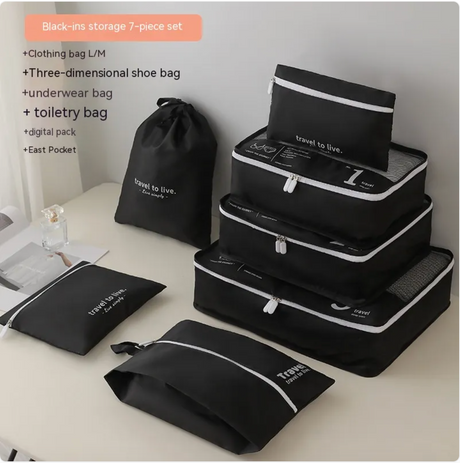 7-Piece Travel Organizer Bag Set