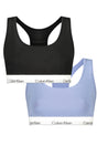 CALVIN KLEIN WOMEN'S BLUE BRALETTE