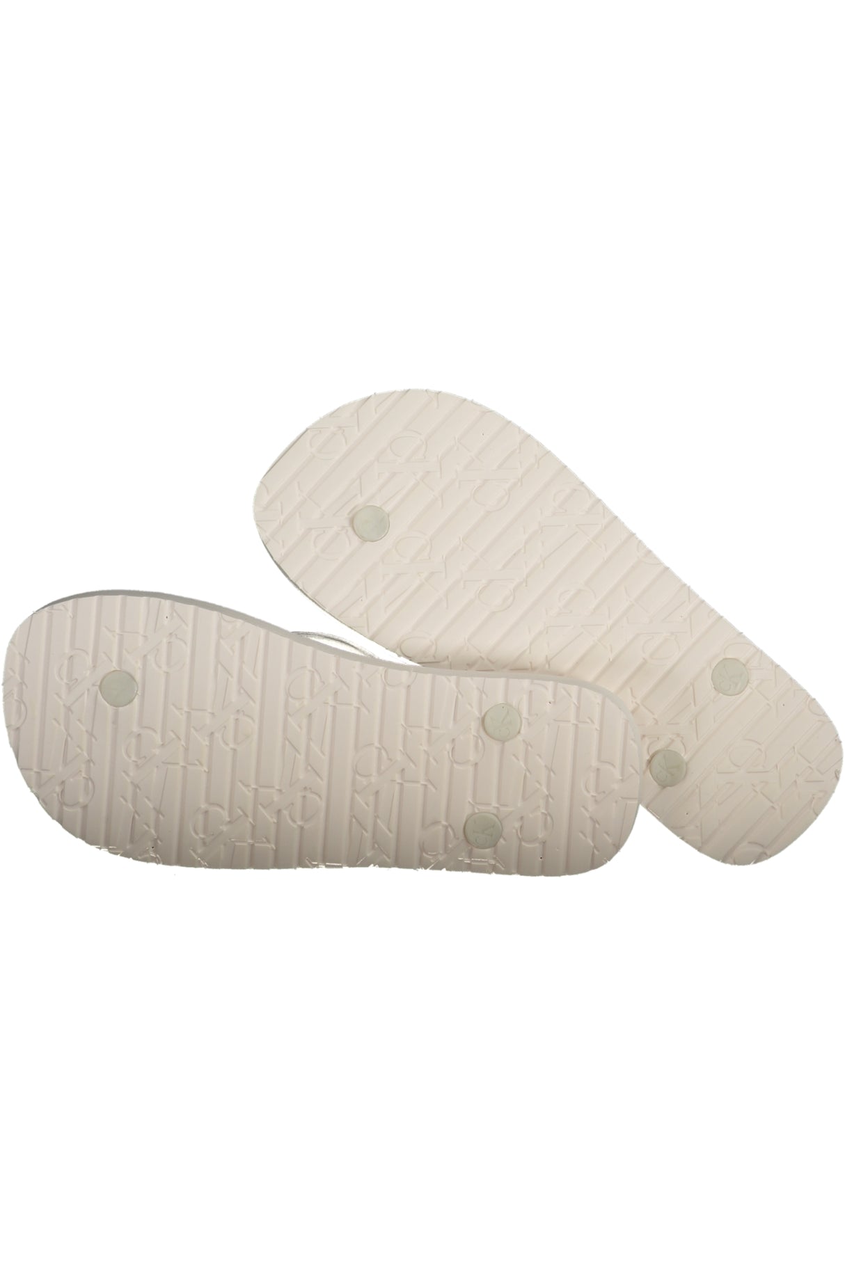CALVIN KLEIN WOMEN'S WHITE SLIPPER FOOTWEAR