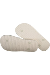 CALVIN KLEIN WOMEN'S WHITE SLIPPER FOOTWEAR