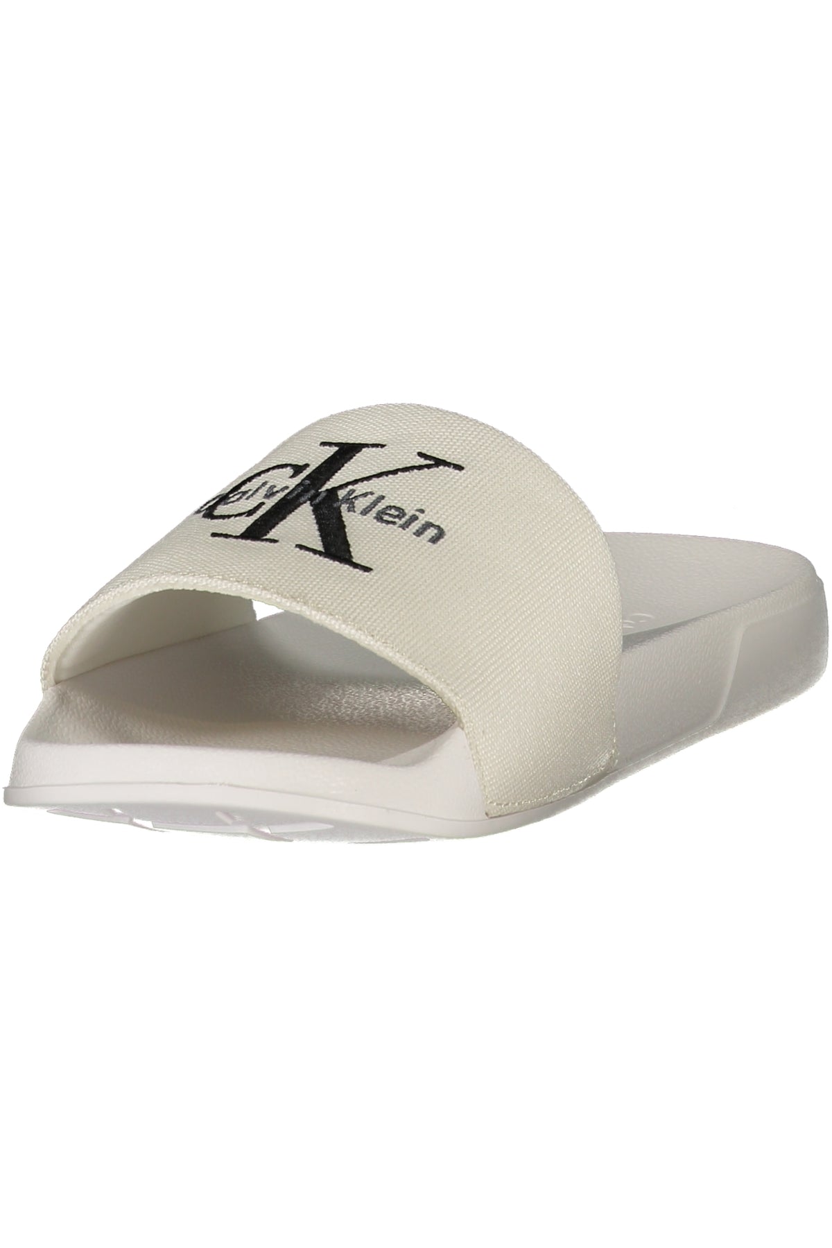 CALVIN KLEIN WOMEN'S WHITE SLIPPER FOOTWEAR