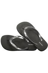CALVIN KLEIN WOMEN'S BLACK SLIPPER FOOTWEAR