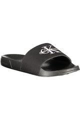 CALVIN KLEIN WOMEN'S BLACK SLIPPER FOOTWEAR