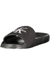 CALVIN KLEIN WOMEN'S BLACK SLIPPER FOOTWEAR