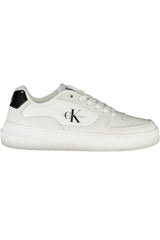 CALVIN KLEIN WHITE WOMEN'S SPORTS SHOES