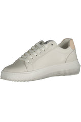 CALVIN KLEIN WHITE WOMEN'S SPORTS SHOES
