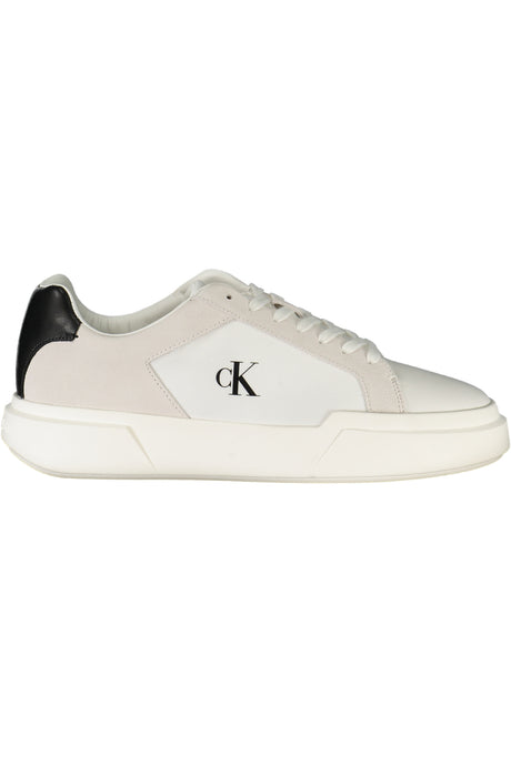 CALVIN KLEIN MEN'S WHITE SPORTS SHOES