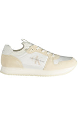 CALVIN KLEIN WHITE MEN'S SPORTS SHOES