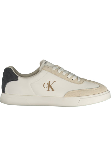 CALVIN KLEIN MEN'S WHITE SPORTS SHOES