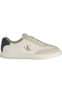 CALVIN KLEIN MEN'S WHITE SPORTS SHOES