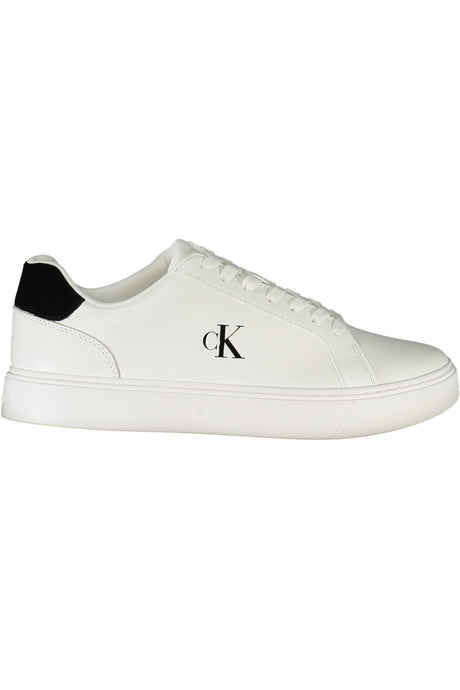 CALVIN KLEIN MEN'S WHITE SPORTS SHOES