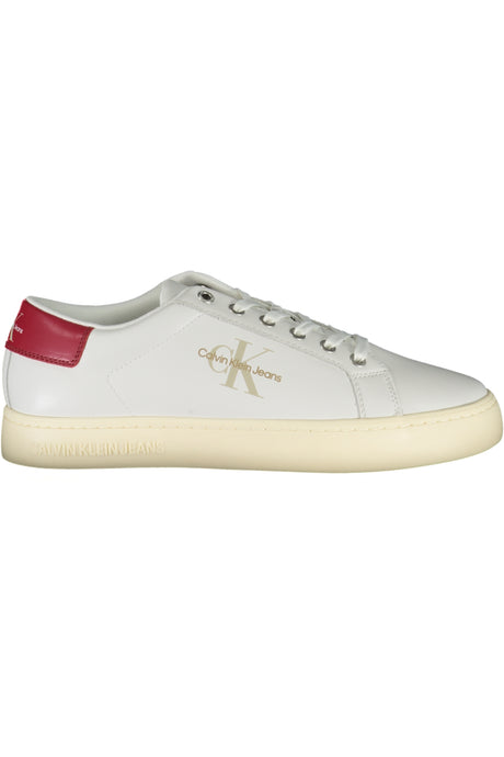 CALVIN KLEIN WHITE MEN'S SPORTS SHOES