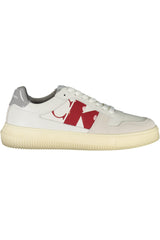 CALVIN KLEIN WHITE MEN'S SPORTS SHOES