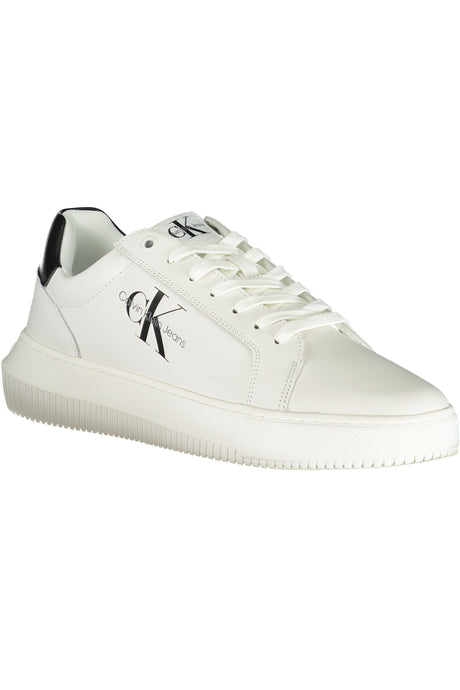 CALVIN KLEIN WHITE MEN'S SPORTS SHOES