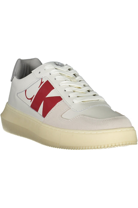 CALVIN KLEIN WHITE MEN'S SPORTS SHOES