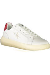 CALVIN KLEIN WHITE MEN'S SPORTS SHOES