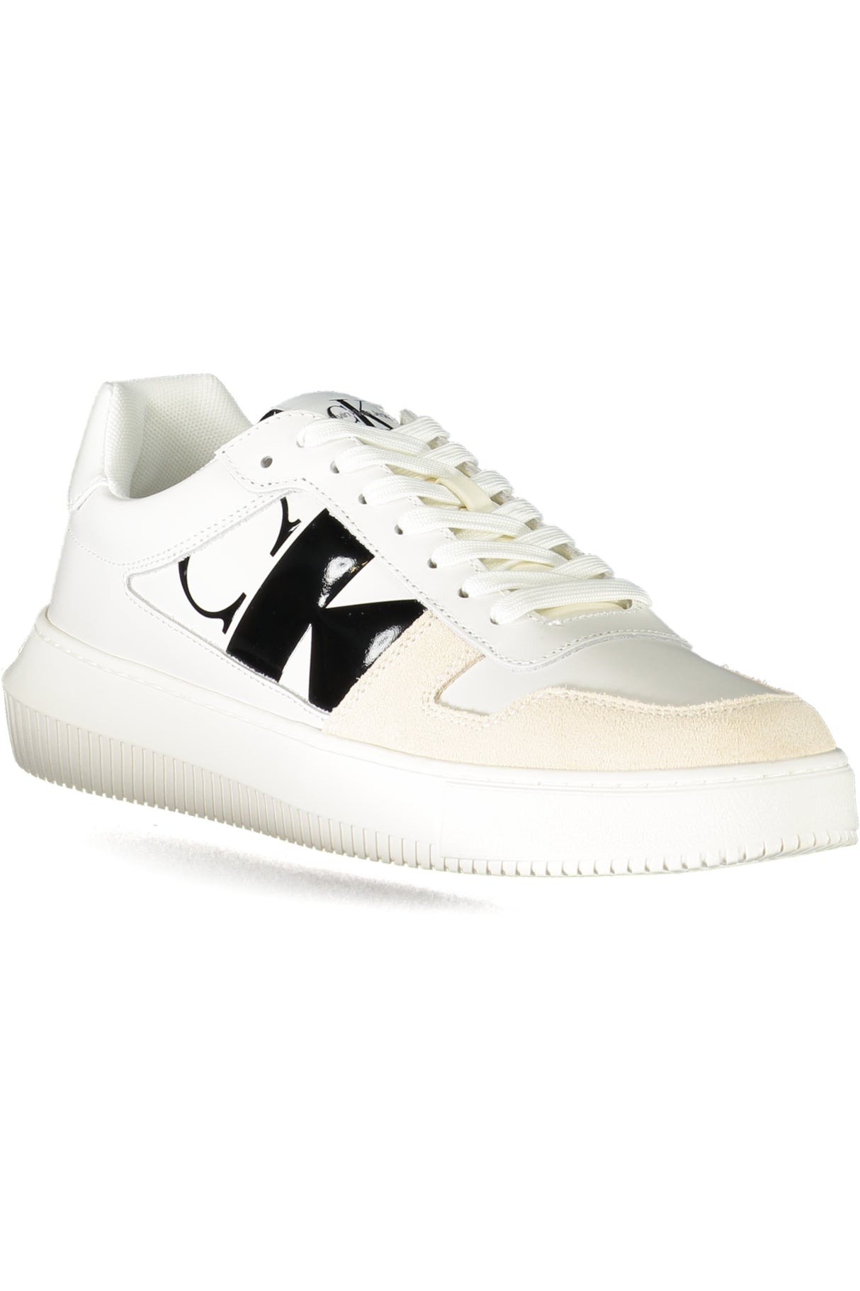 CALVIN KLEIN WHITE MEN'S SPORTS SHOES