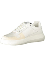 CALVIN KLEIN WHITE MEN'S SPORTS SHOES