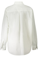 CALVIN KLEIN LONG SLEEVE SHIRT WOMEN WHITE