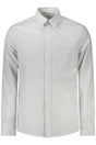 CALVIN KLEIN LONG SLEEVE SHIRT MEN WHITE