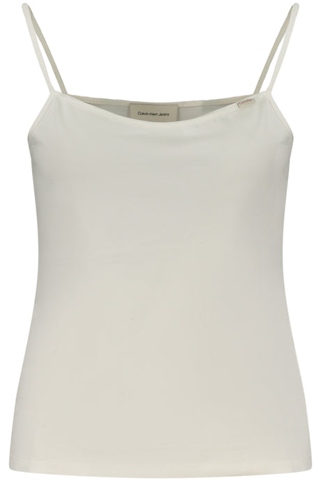 CALVIN KLEIN WOMEN'S WHITE TANK TOP