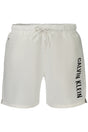CALVIN KLEIN MEN'S WHITE BOTTOM SWIMSUIT